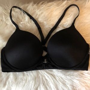 Black AERIE racerback bra 34D
